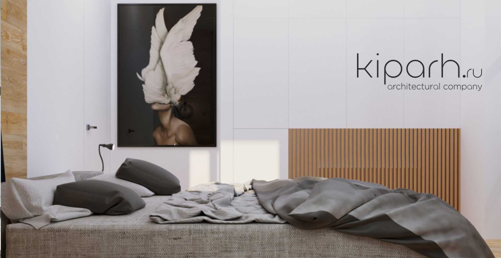 Сайт-визитка дизайн студии Kiparh